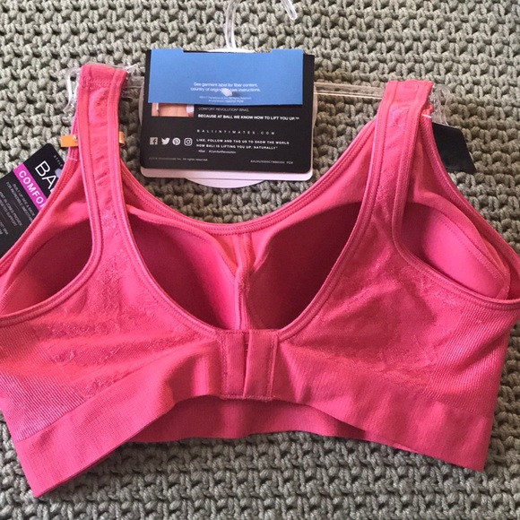 Bali Cool Comfort Wirefree Lined Bra Small - Picture 6 of 9